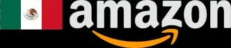 A Mexican flag adjacent to the Amazon logo